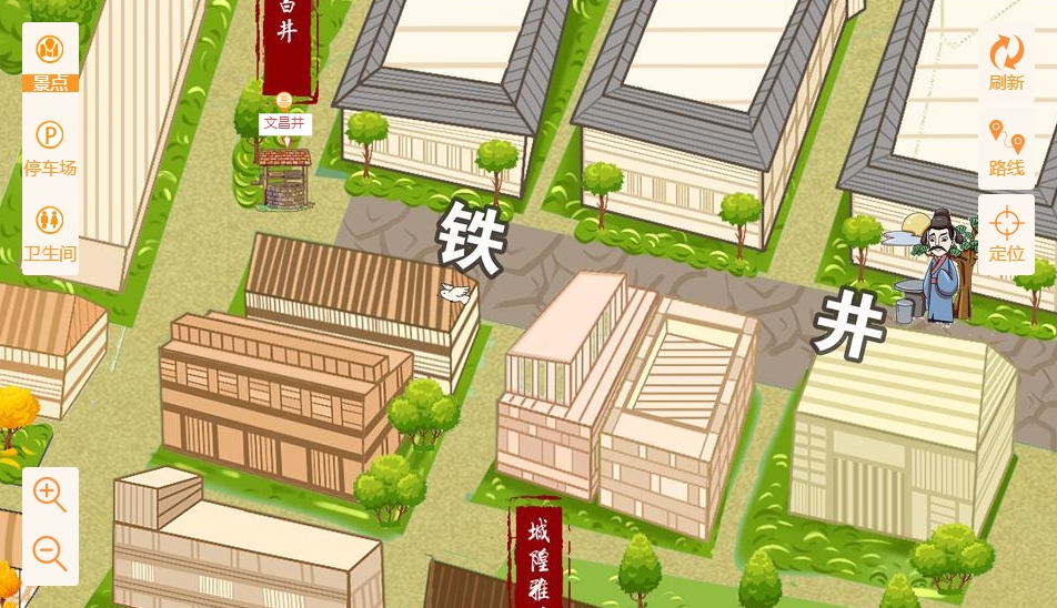 江达智慧景区：手绘地图与语音导览的完美融合