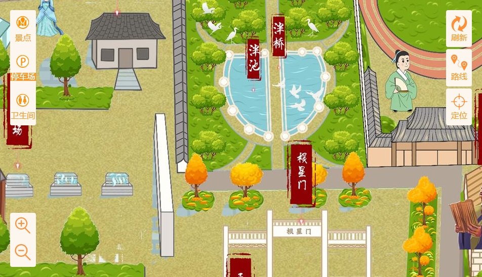 江达手绘地图景区语音讲解导览系统：智慧景区建设的基石